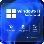 Windows 11 Pro genuine digital license key with lifetime activation, official Microsoft updates, and secure Windows 11 Professional license – Available at OFE IT Solution Bangladesh