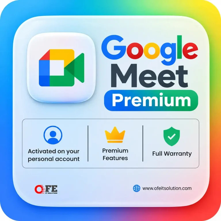 Google Meet Premium Subscription Bangladesh - Premium Meeting Features on Your Personal Account
